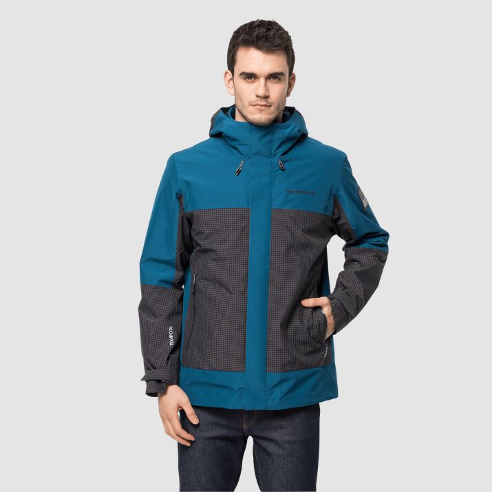 Chamarra Jack Wolfskin Dna Supernova 3in1 Hombre Azul Marino Mexico-5168247